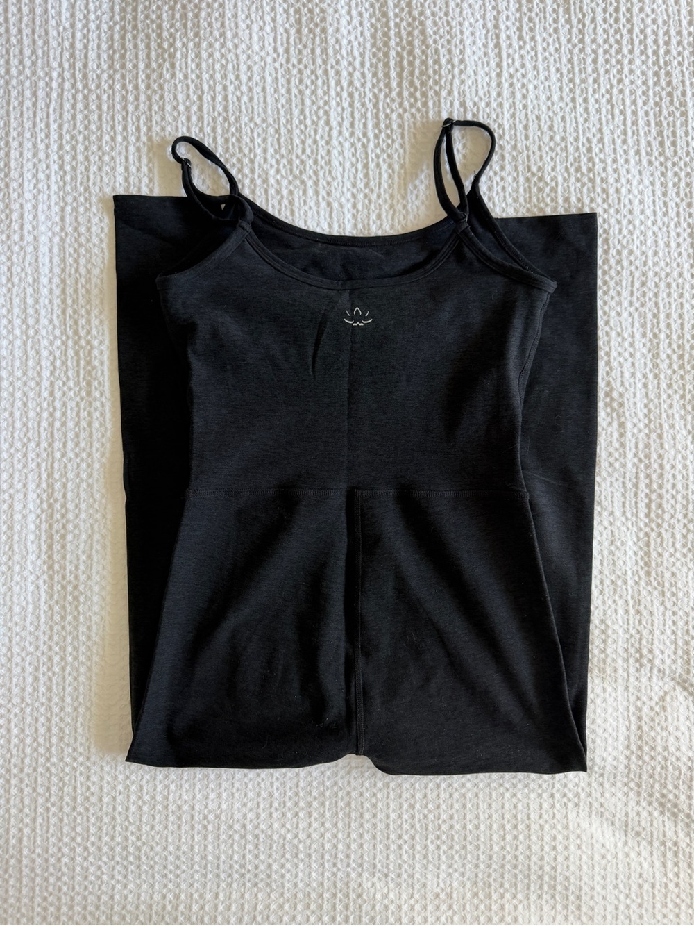 Beyond Yoga Black Space Dye One-Piece Jumpsuit - Picture 2 of 4